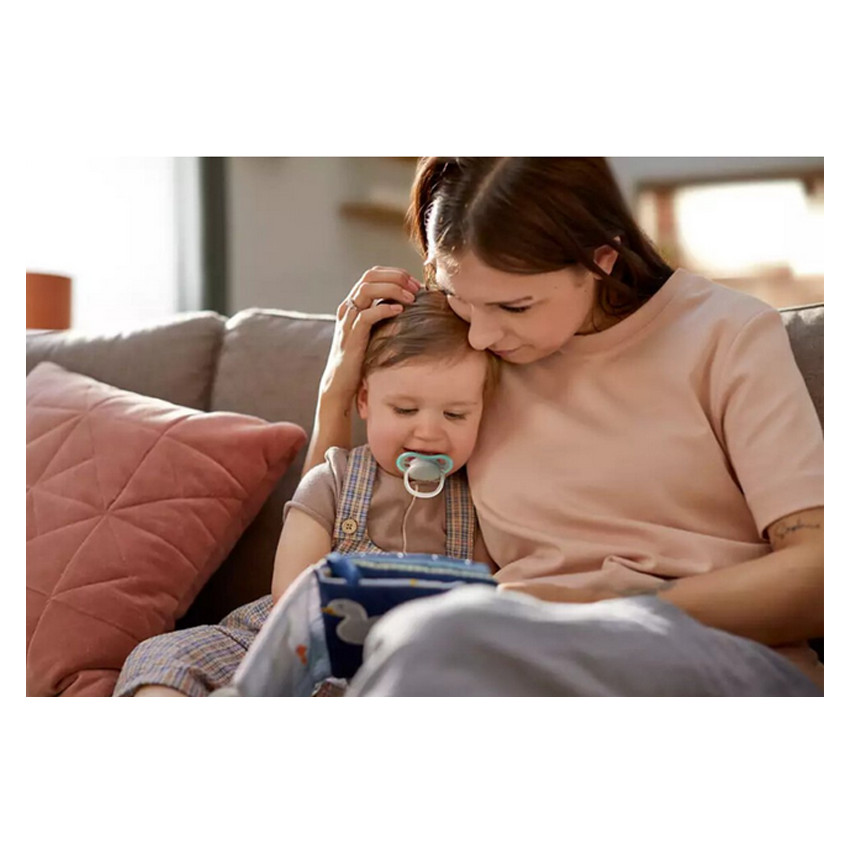 Sucette Silicone Ultra Air +18m - Mixte - 2 pièces 