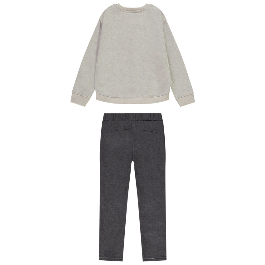 Set sport patroon vlinder in pailletten voor meisjes 