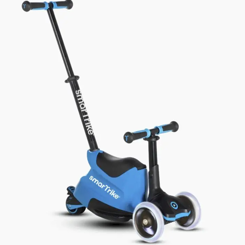 Scooter Xtend Ride On Trottinette 3-en-1 Blue 12M-12ans 