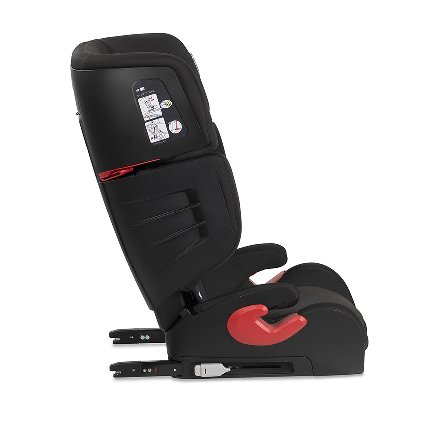 Siège-auto Radon Fix Groupe 2/3 (de 3,5 ans à 12 ans) avec Isofix - Noir 