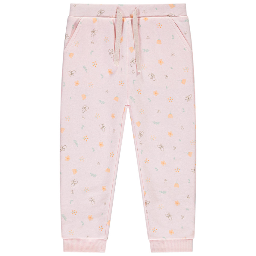 Jogging molleton imprimé pailleté pour bébé fille 