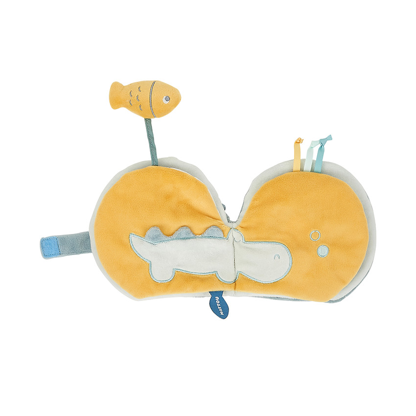 Livre d'éveil en tissu Sally la baleine 