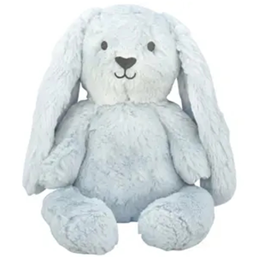 Peluche Lapin ultra douce - Bleu ciel 40 cm 