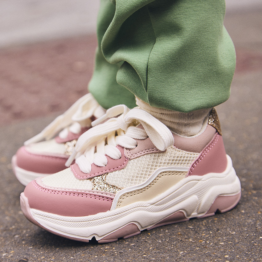 Glitter sneakers voor meisjes 