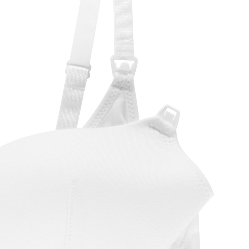 Lot de 2 soutiens-gorge d'allaitement en coton 