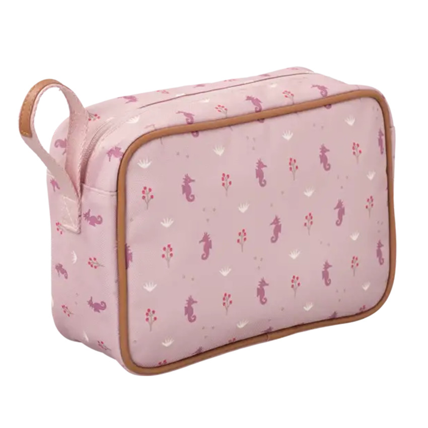 Trousse de toilette Hippocampe Rose  