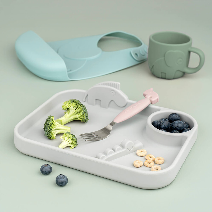 Lot de 3 couverts Deer Friends Rose 