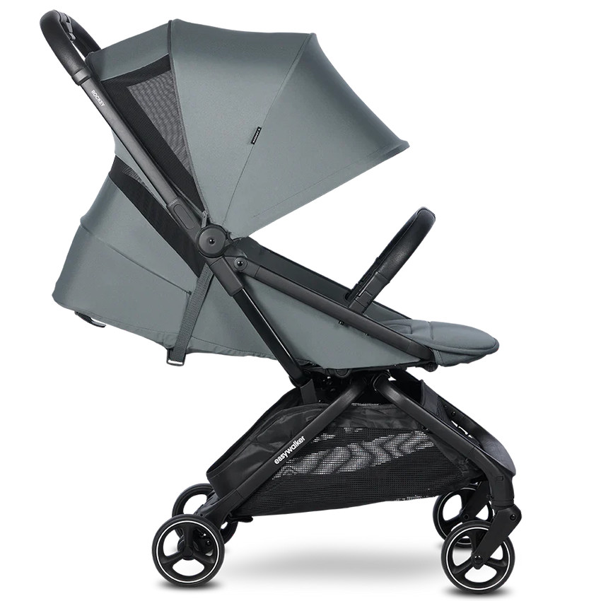 Poussette Rockey S légère et compacte Smooth Grey 