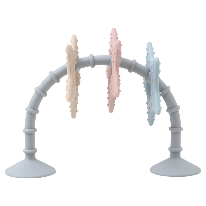 Speelgoed zintuigelijk en bijtring Stick ‘n’ Play  Voor in bad, kinderstoelen  