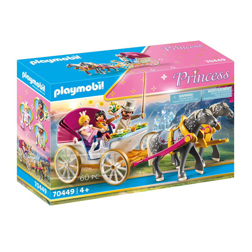 Calèche et Couple Royal 