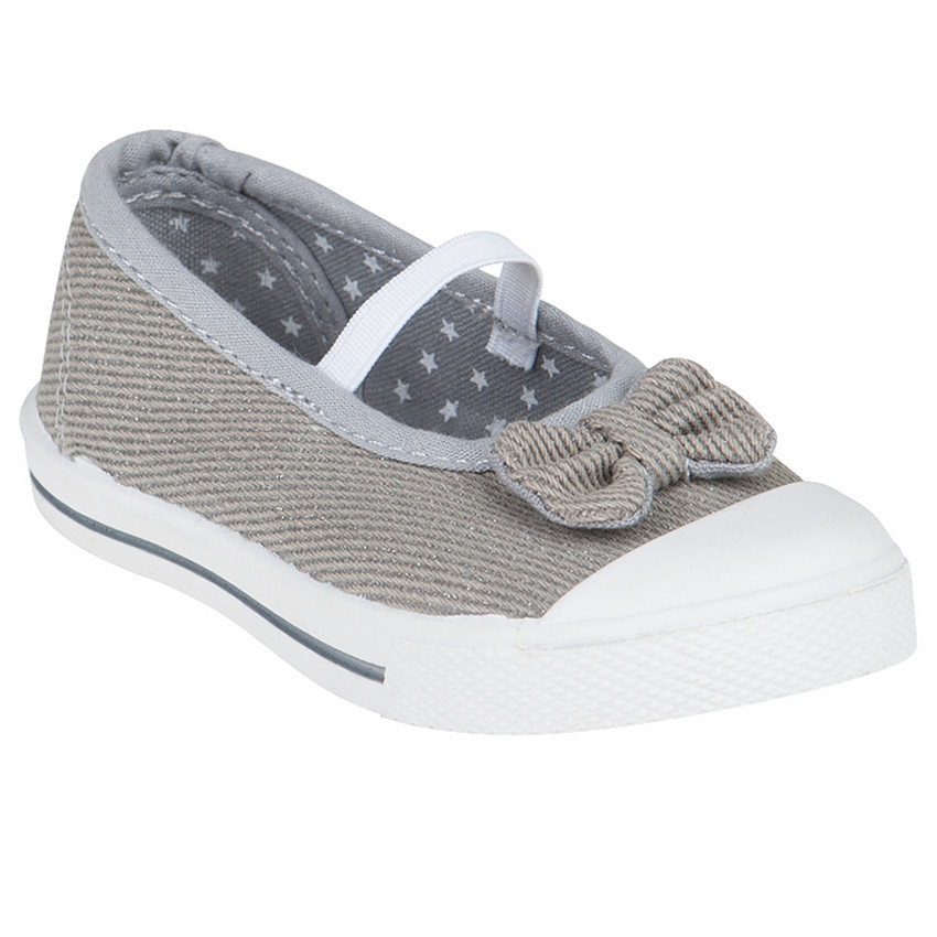 Babies van stof met elastische band en knoop van maat 24 tot 27 