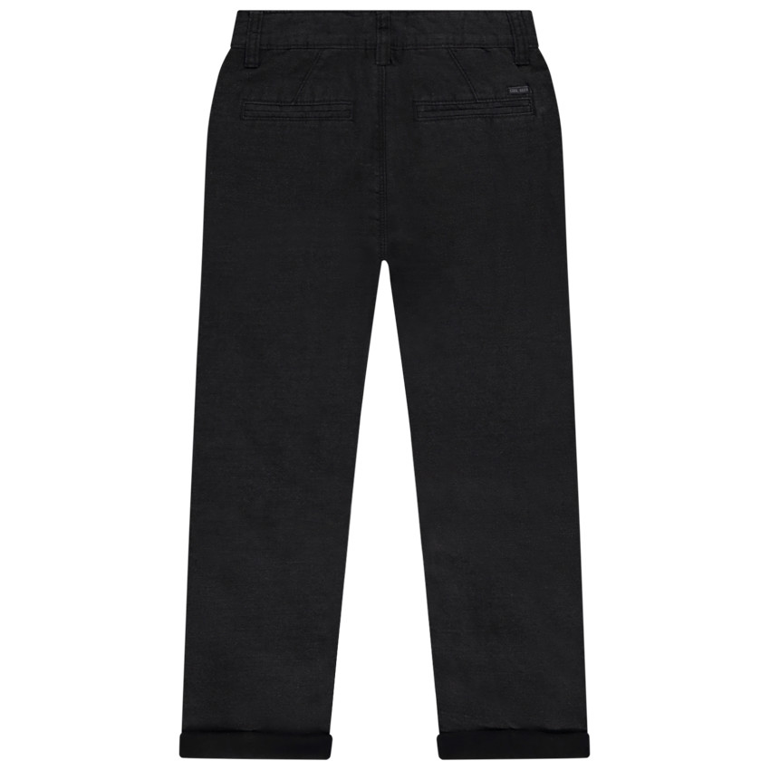 Rechtdoorlopende stofbroek voor jongens 