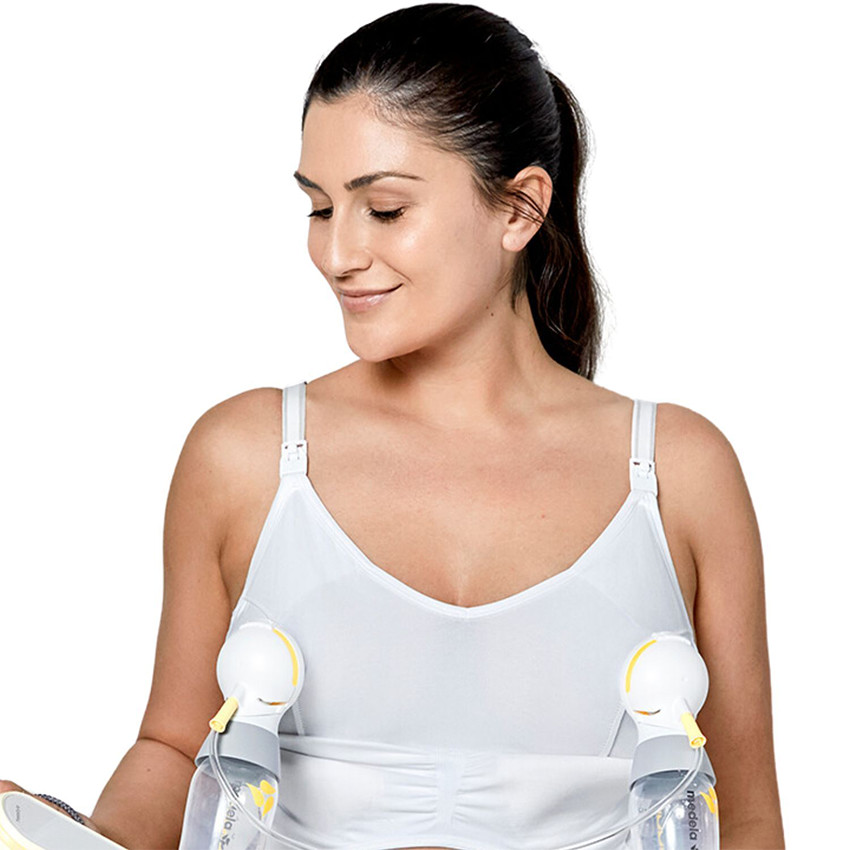 DIVERS SOIN MAMAN SOUTIEN-GORGE D'ALLAITEMENT 3EN1 - BLANC - M 