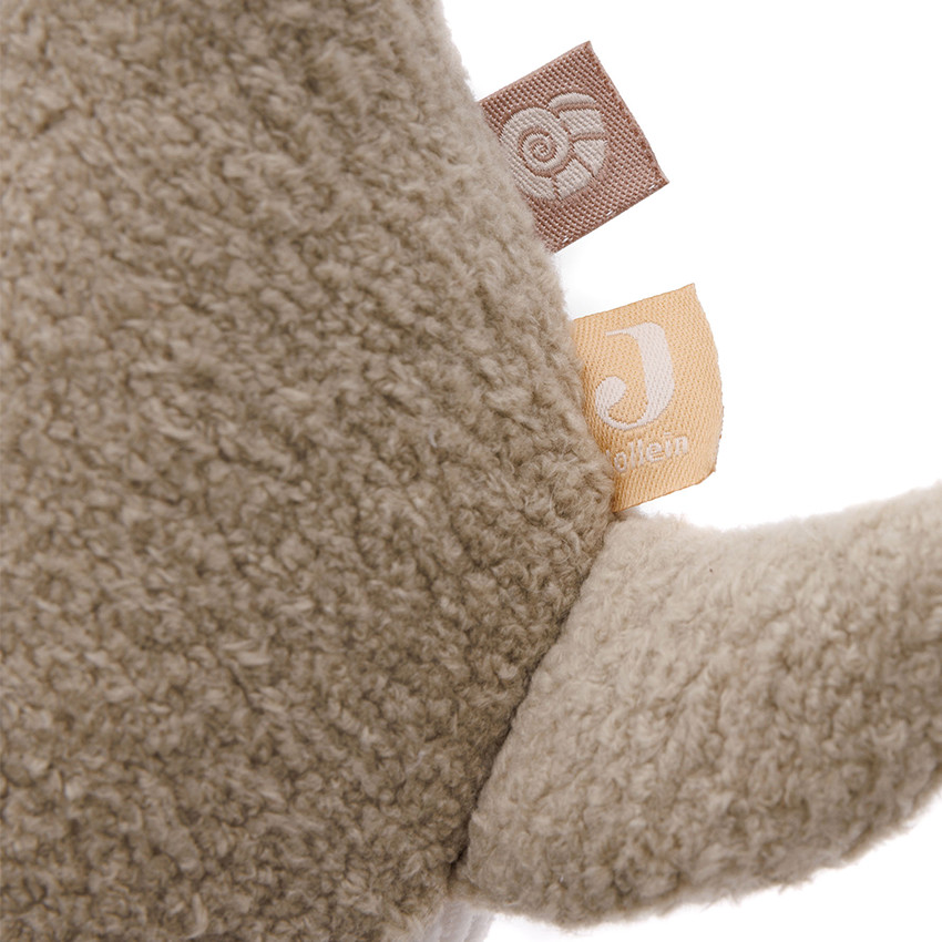 Peluche baleine en bouclettes avec grelot Deepsea 