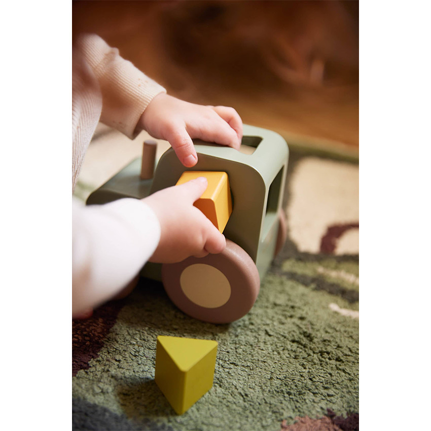 Trektractor met vormsorteerder 