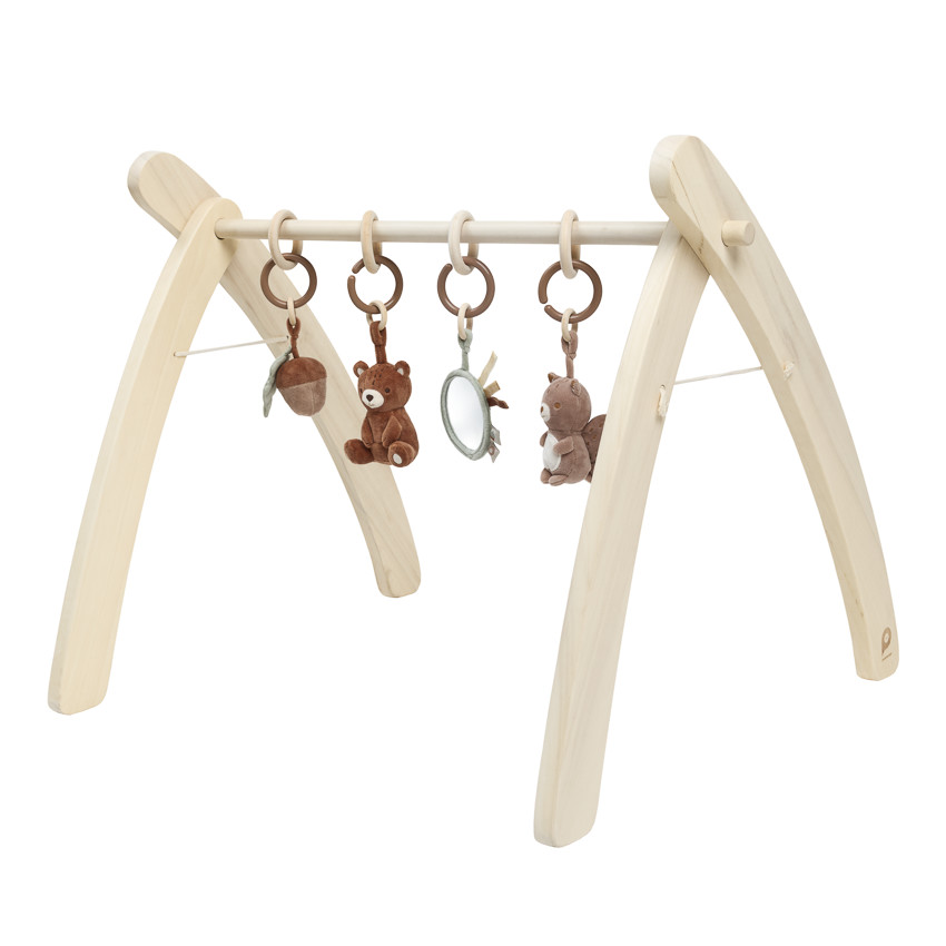 Set van 4 hangspeeltjes voor speelboog - Roi des Forêts 