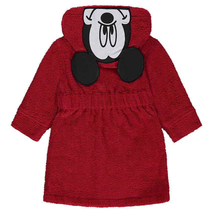 Peignoir en éponge avec Patch Mickey sur la capuche 