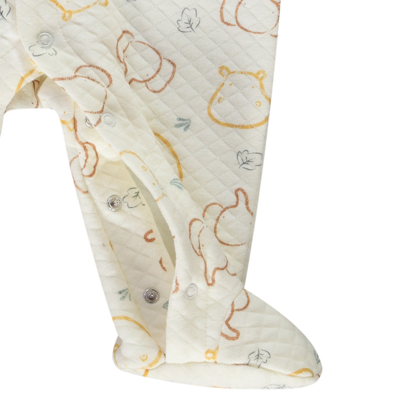 Pyjama bedrukt met dieren voor baby jongen met verschillende openingen afhankelijk van de leeftijd 