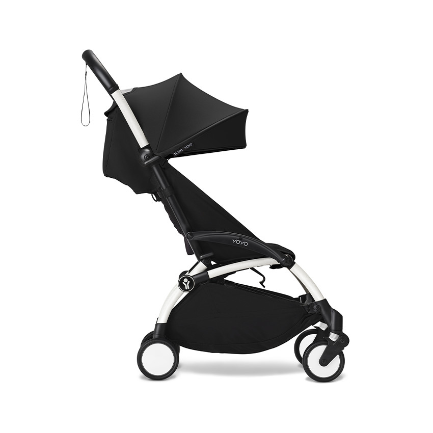 Kinderwagen Stokke® YOYO³ vanaf 6 maanden - Frame wit/Zwart 