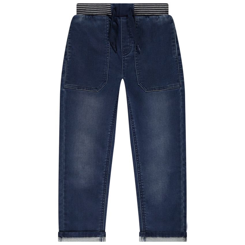 Rech jeanst met elastische taille voor jongen 