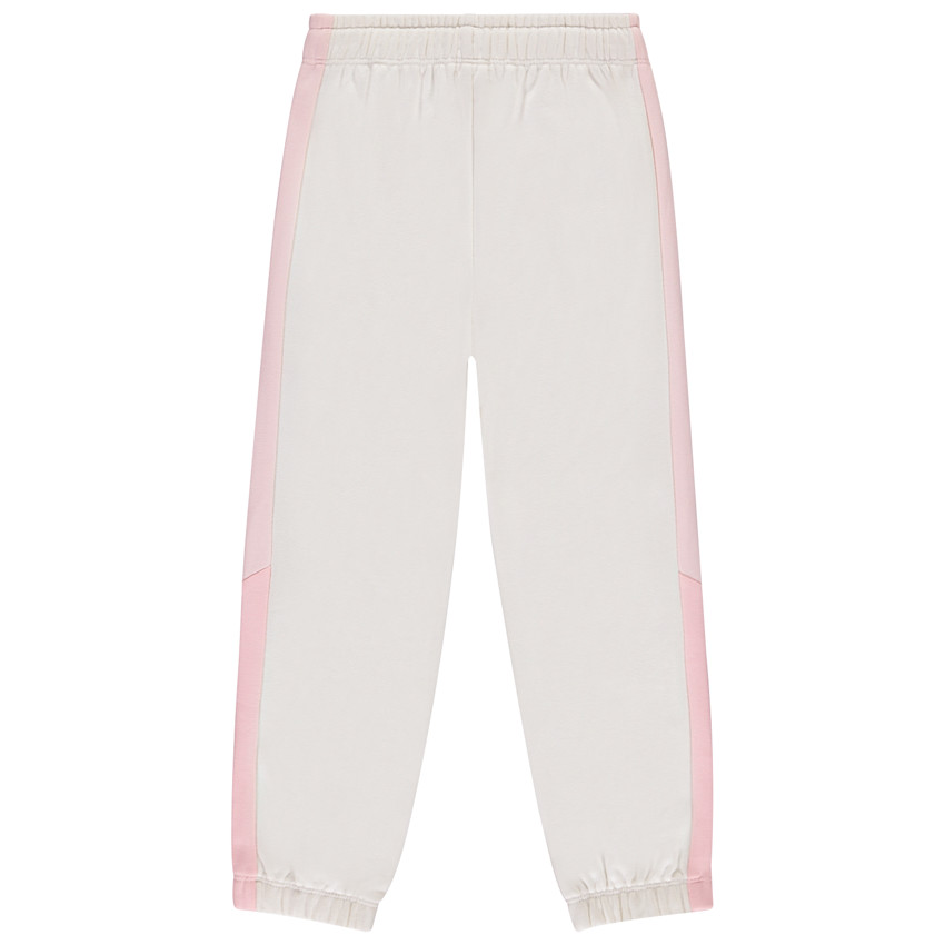 Fleece joggingbroek met kleurrijke strepen voor meisjes 