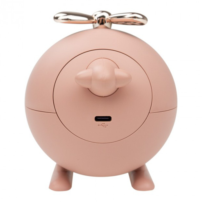 Veilleuse LED Hélicoptère Rose 