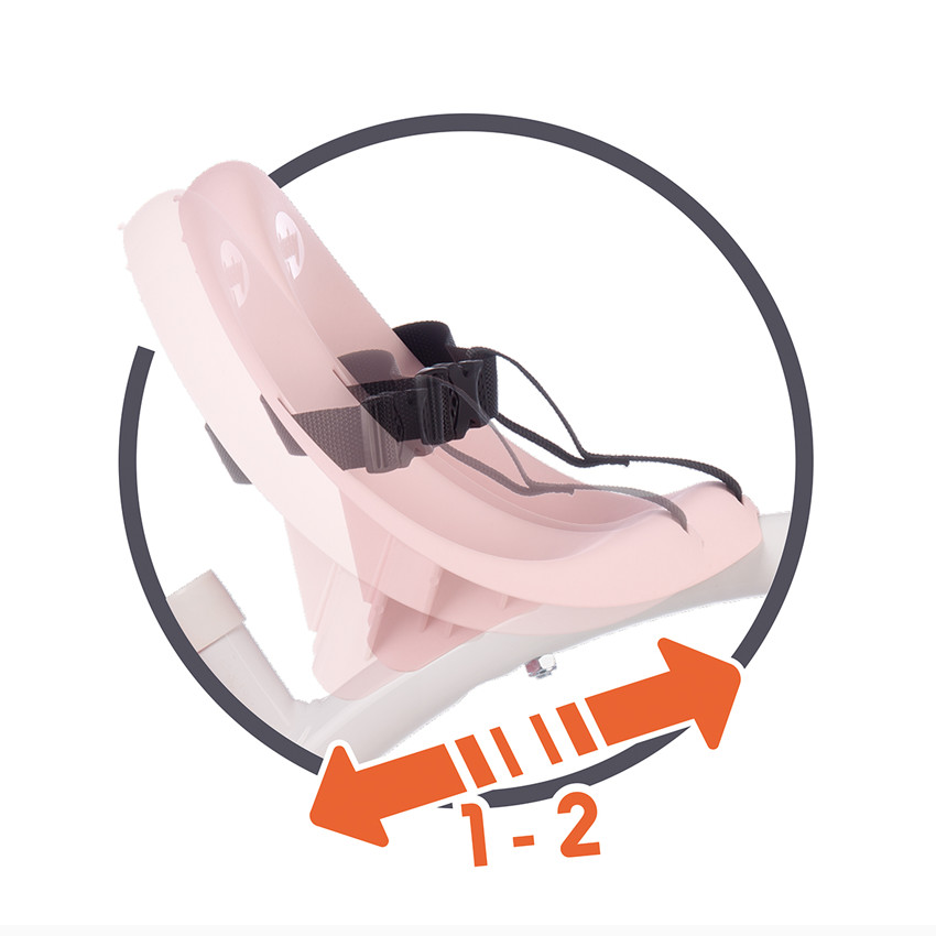 Tricycle Be Move confort - Rose 