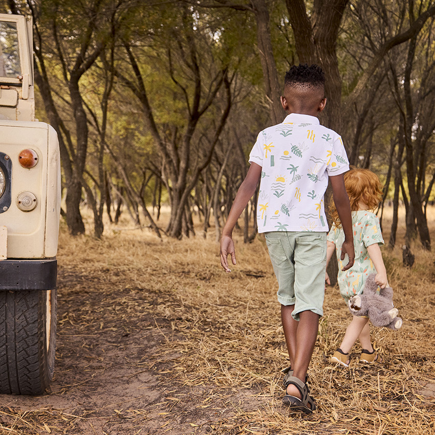 Bermuda jeanslook voor jongens 
