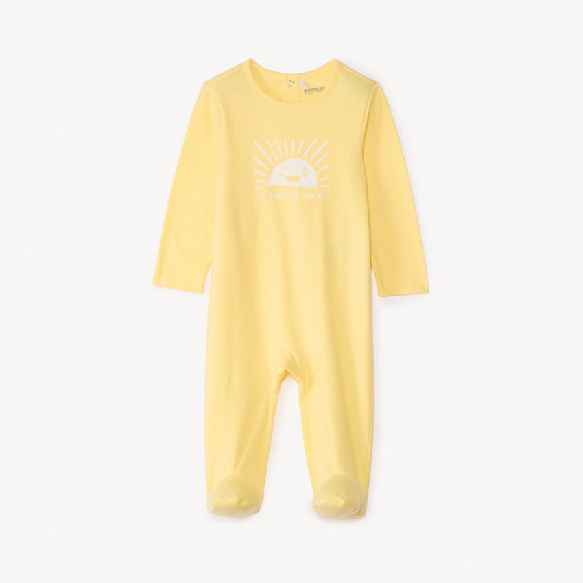 Dons goed in bedrukt jersey voor babyjongen 