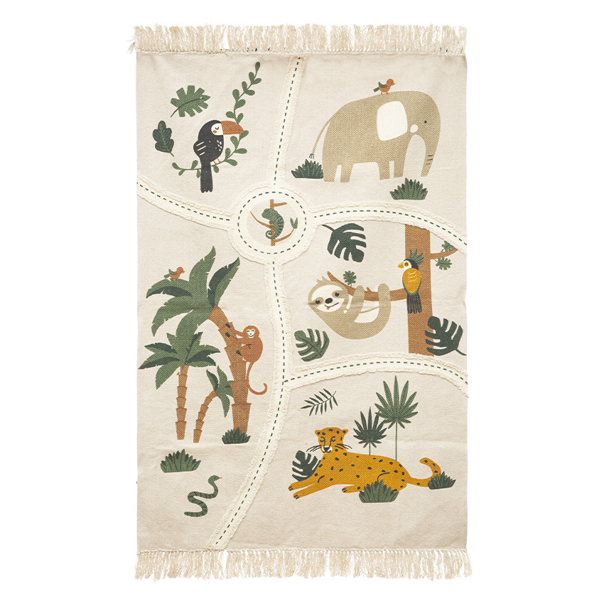 Tapis de chambre Jungle 