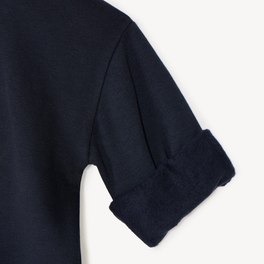 Oversized sweatshirt voor babyjongen met fantasieprint 