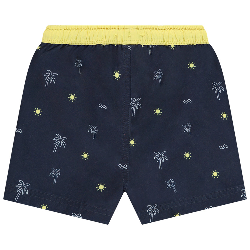 Zwembroek met palmbomenprint voor baby jongen 