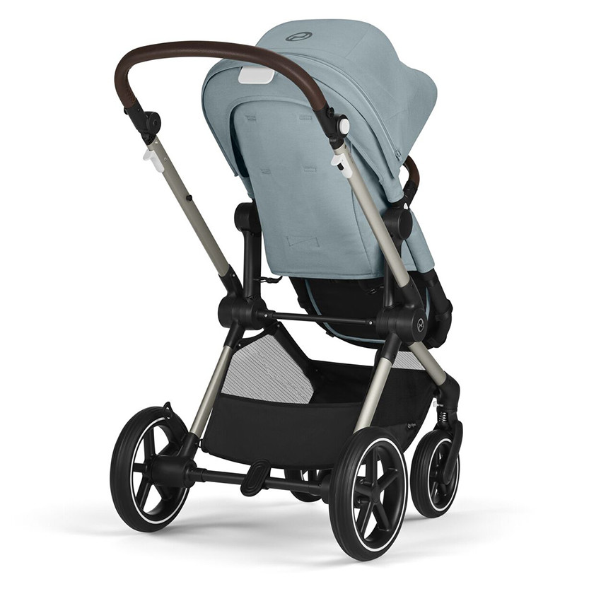 Kinderwagen Eos Lux Taupe 2-in-1 Sky Blue 
