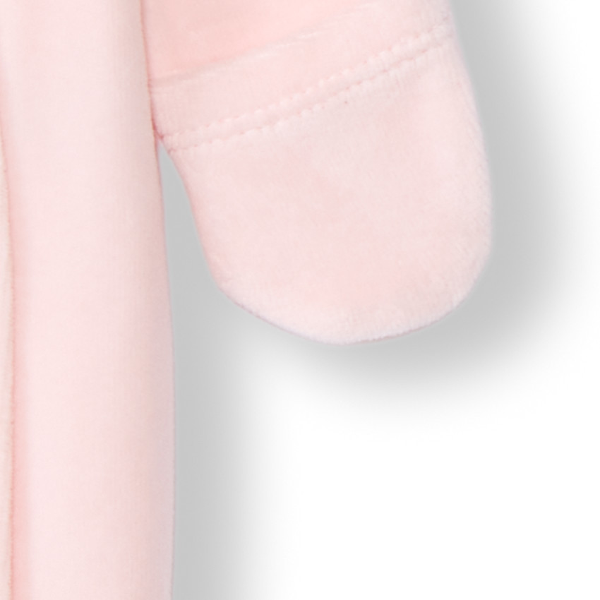 Pyjama fluweel met patch montgolfière voor premature baby meisje 