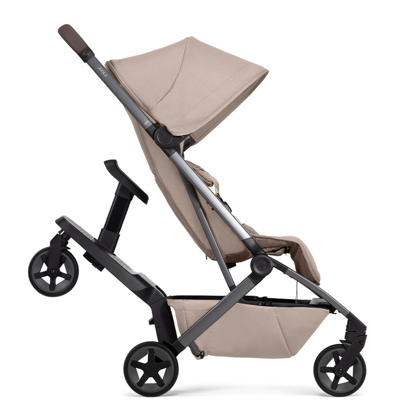 Meerijdplankje met zitting voor wandelwagen buggy Joolz Aer2 Zwart 
