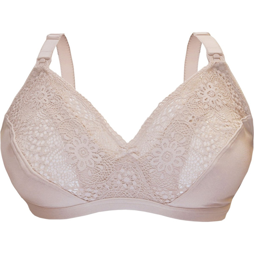 S - Soutien-gorge d'allaitement Sensation soie Rose/beige 
