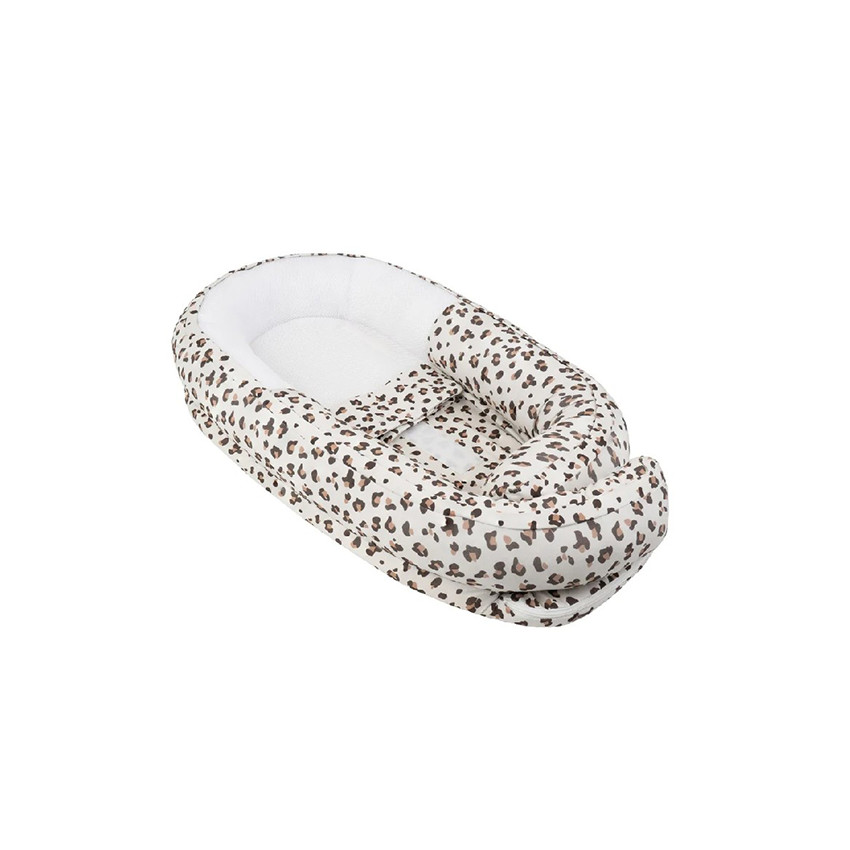 NID D'ANGE NID POUR BÉBÉ COCOON - LEOPARD CREAM 