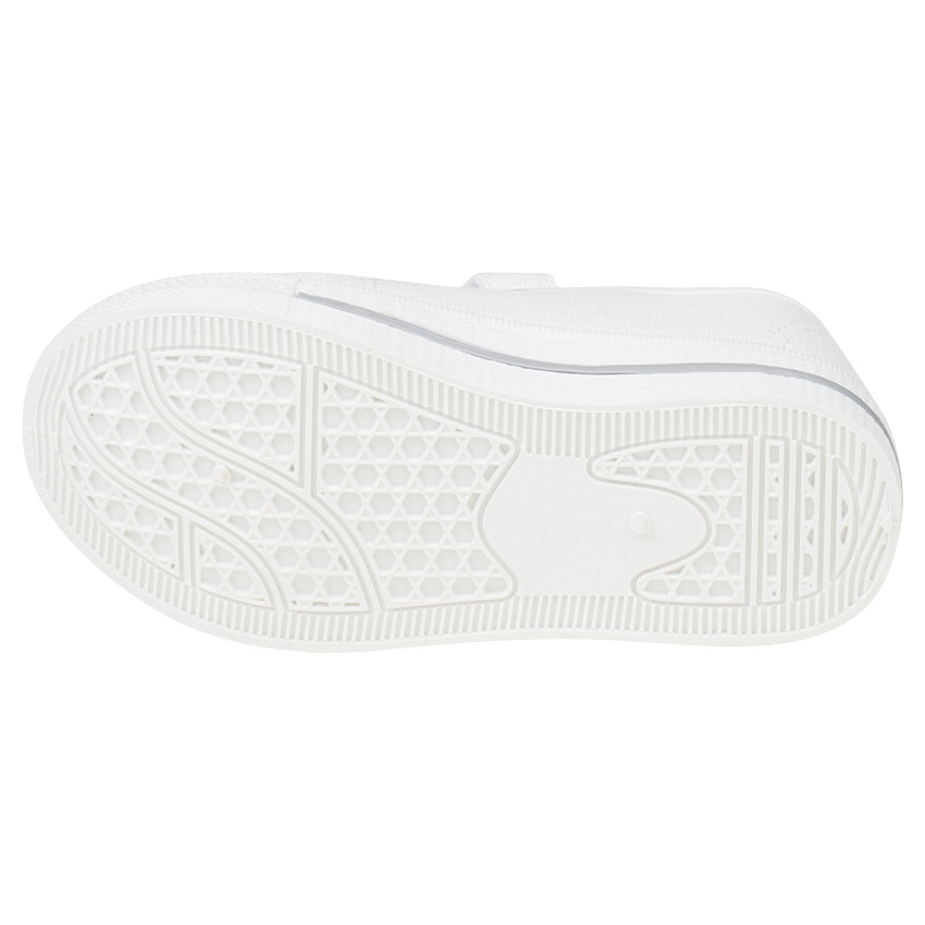 Baskets basses en toile à scratchs du 29 au 35 