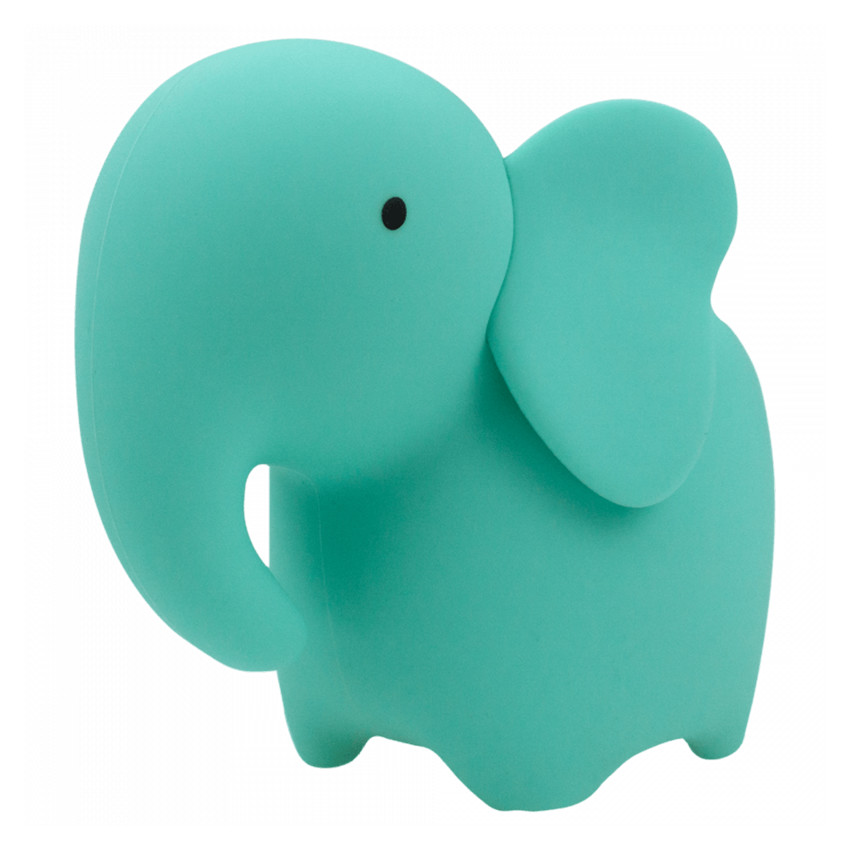 LED-nachtlampje Olifant Turquoise 