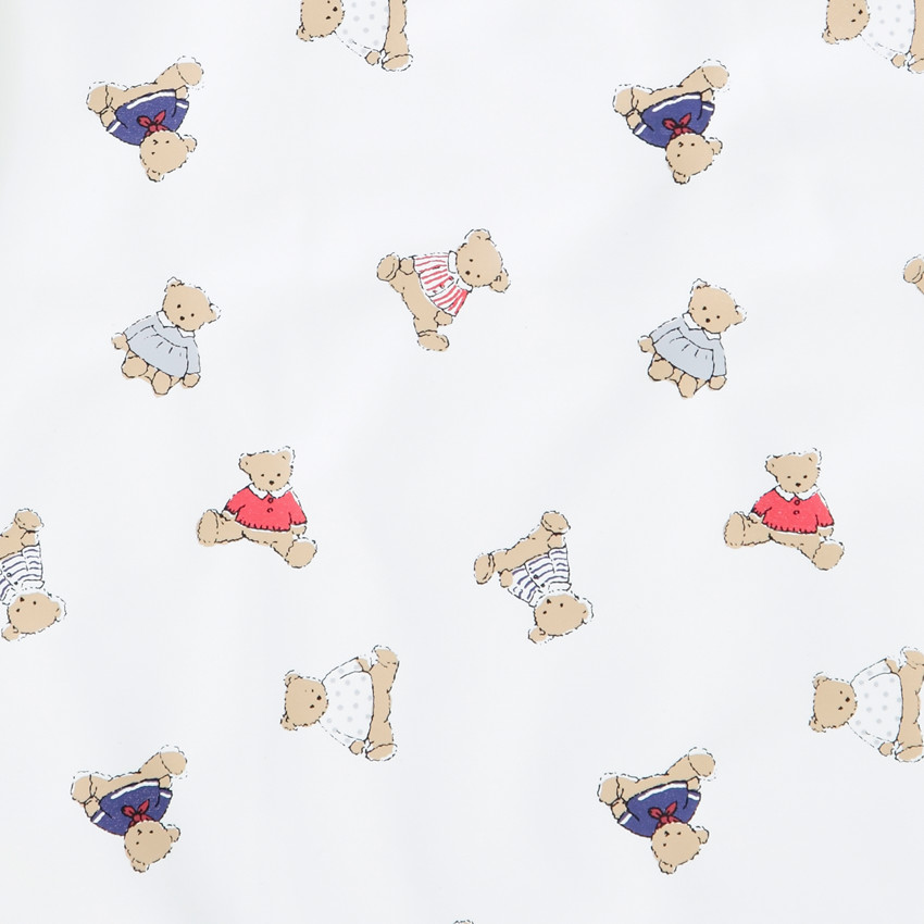 Bavoir tablier à manches longues à scratch  