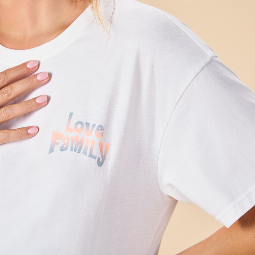 Korte mouwen T-shirt met fantasieprint voor vrouwen 