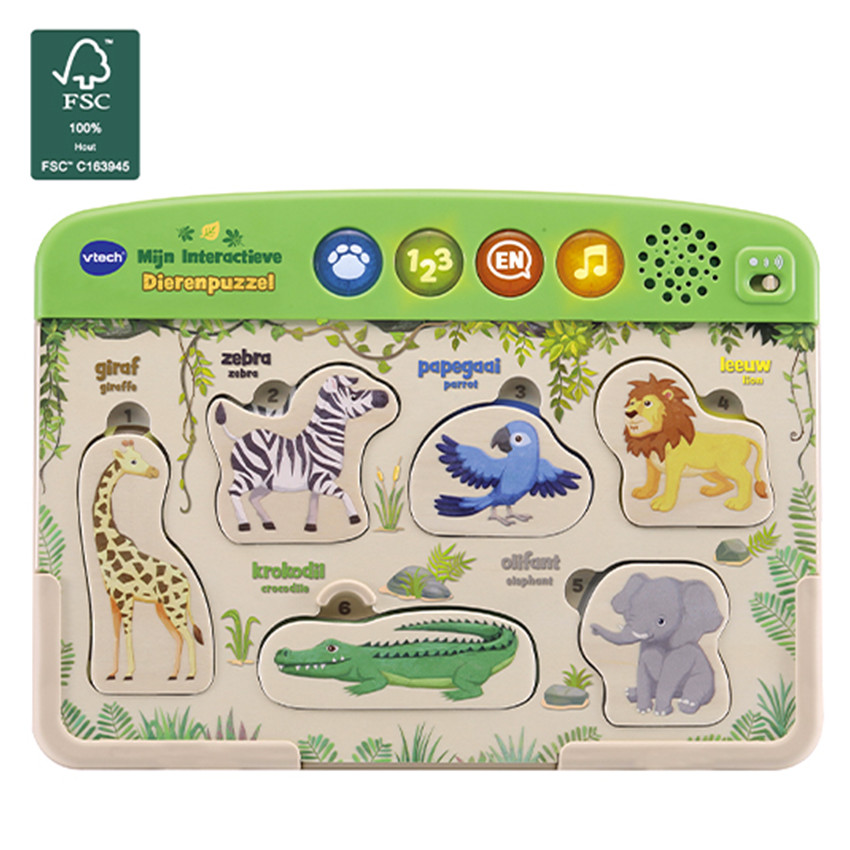 Mon premier puzzle interactif des animaux NL 