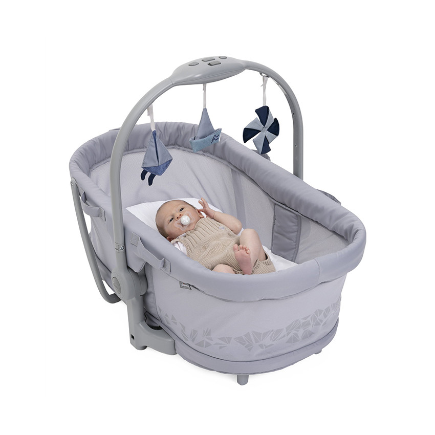 Transat modulable 5 en 1 Baby Hug Pro earl grey 