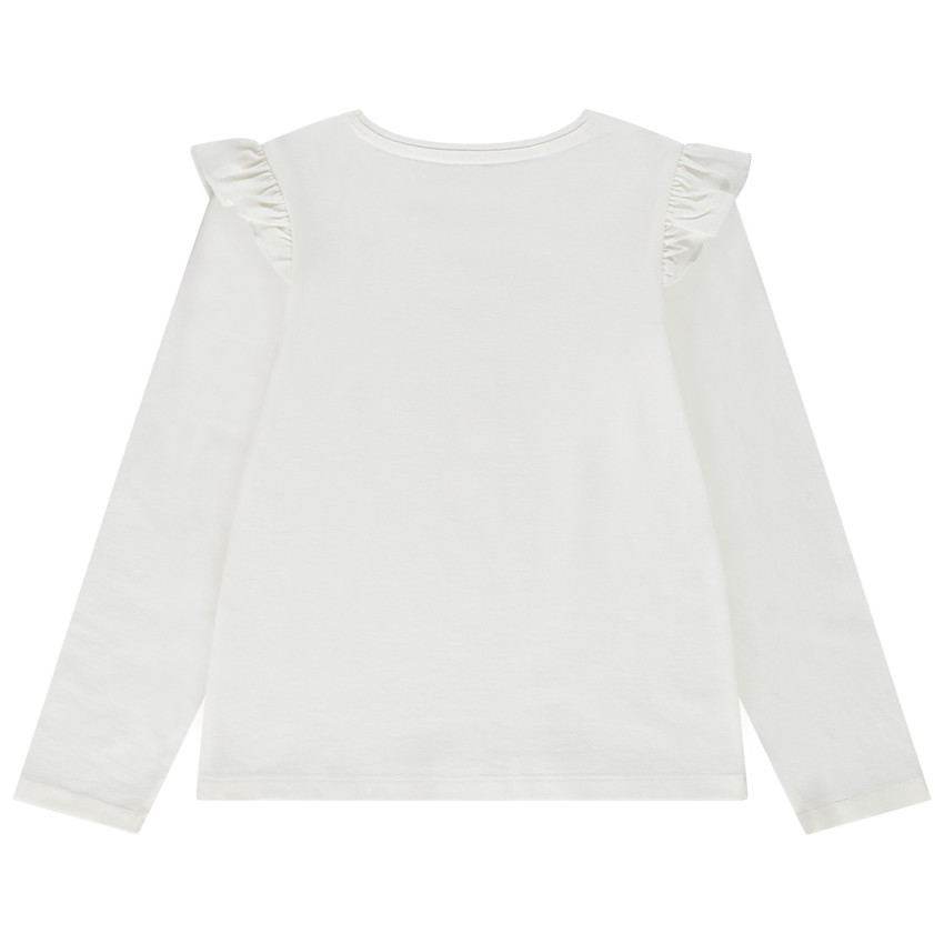 T-shirt manches longues en jersey print Elsa Disney pour fille 