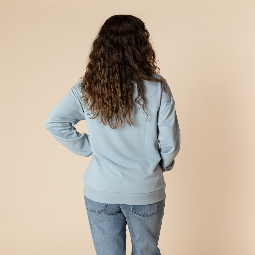 Sweat de grossesse et d'allaitement puff printé 