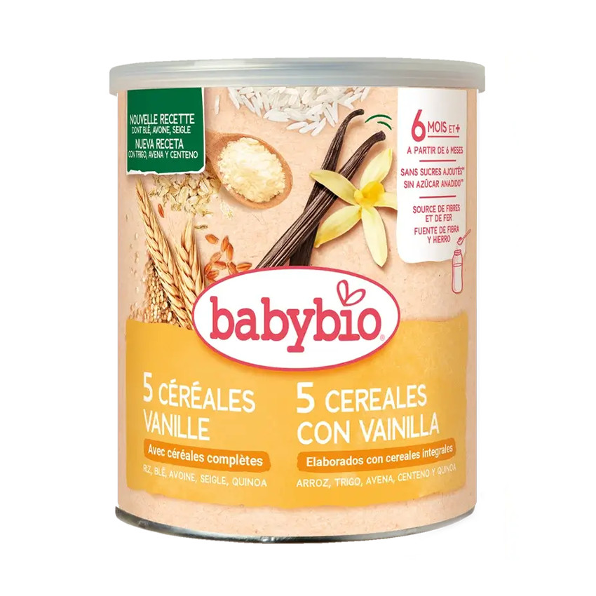 Céréales vanillées 5 céréales 6M+ 220g 