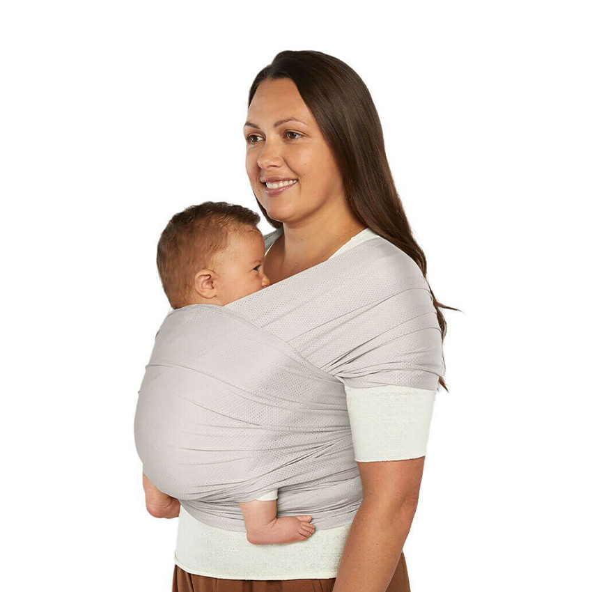 Draagdoek Aura Mesh Stof Grijs  