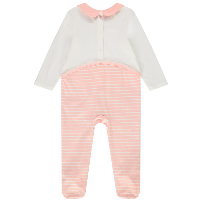 Pyjama in tweekleurig jersey Minnie Disney voor meisjes 