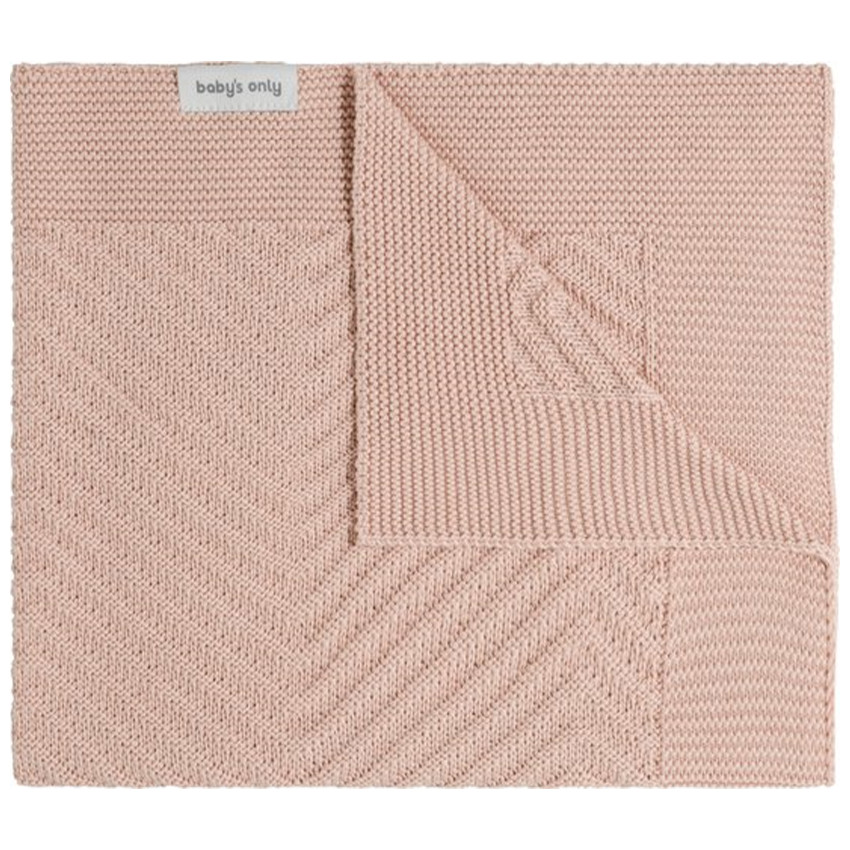 Deken babybed Grace Blush 