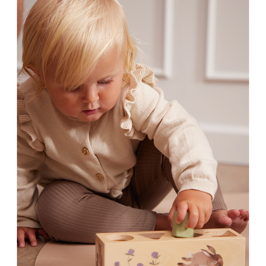 JEU DE FORMES EN BOIS - 4 PCS  